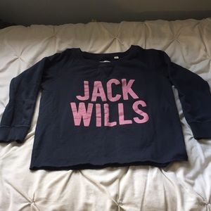 Jack Wills navy sweatshirt